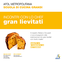 Incontri con lo chef: a scuola di cucina. Gran lievitati Incontri con lo chef: a scuola di cucina. Gran lievitati