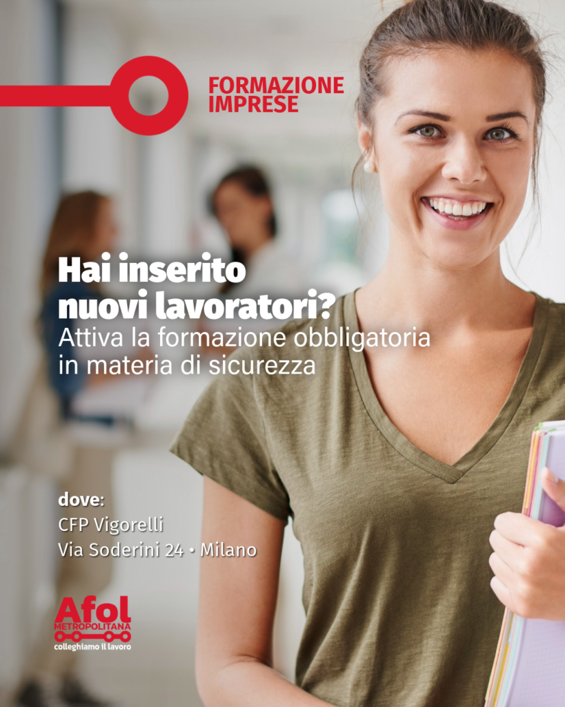corsi sicurezza ottobre 2026