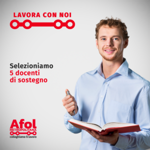 selezioniamo 5 docenti di sostegno